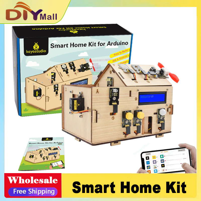 Home Automation Diy - Keyestudio Smart IoT Home Kit mit