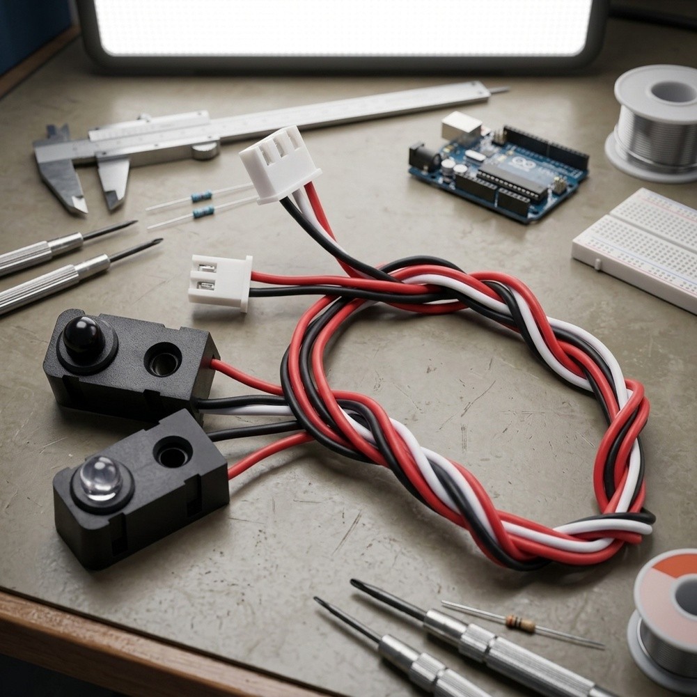 Diy Home Automation System - 4 Paar Infrarot-Strahlensensor-Kit, Durchstrahl-IR-Schalter 5V DC