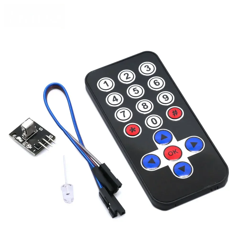 Home Automation Diy Kit - Intelligentes IR-Fernbedienungssensormodul (HX1838) – kabelloses Infrarot-Empfänger-Kit