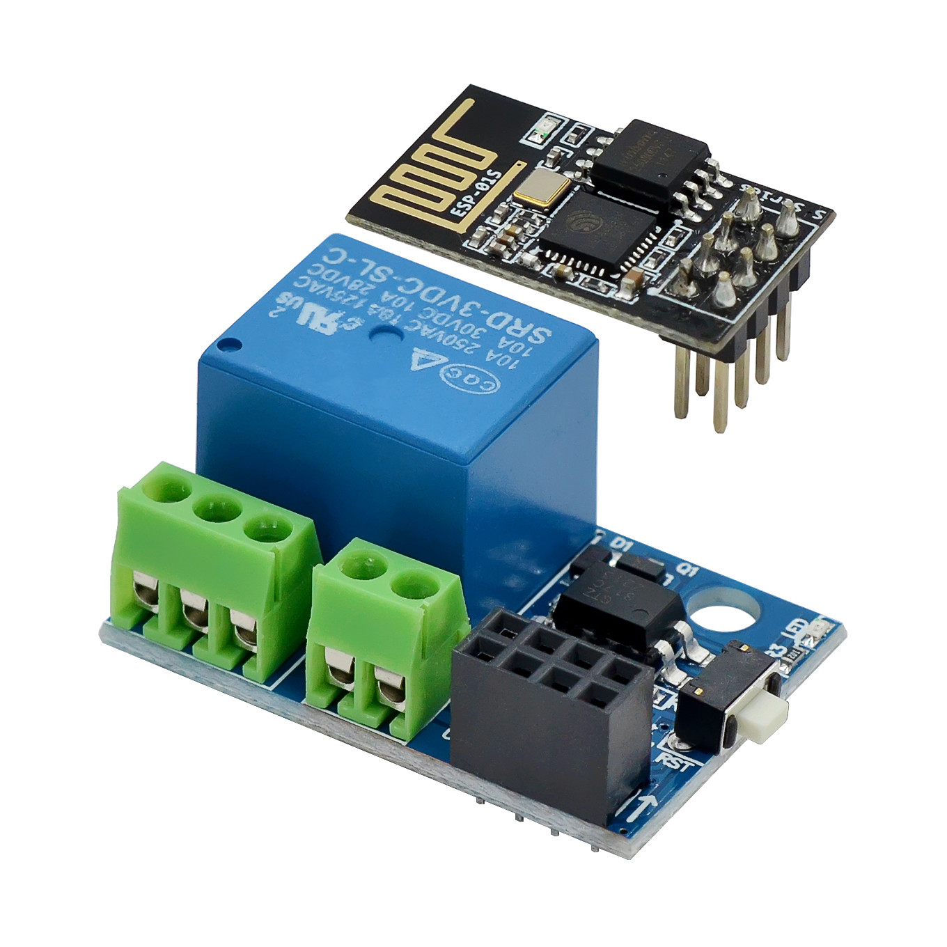 Home Automation Diy Kit - ESP-01S WiFi-Relaismodul 5V 10A Smart Home