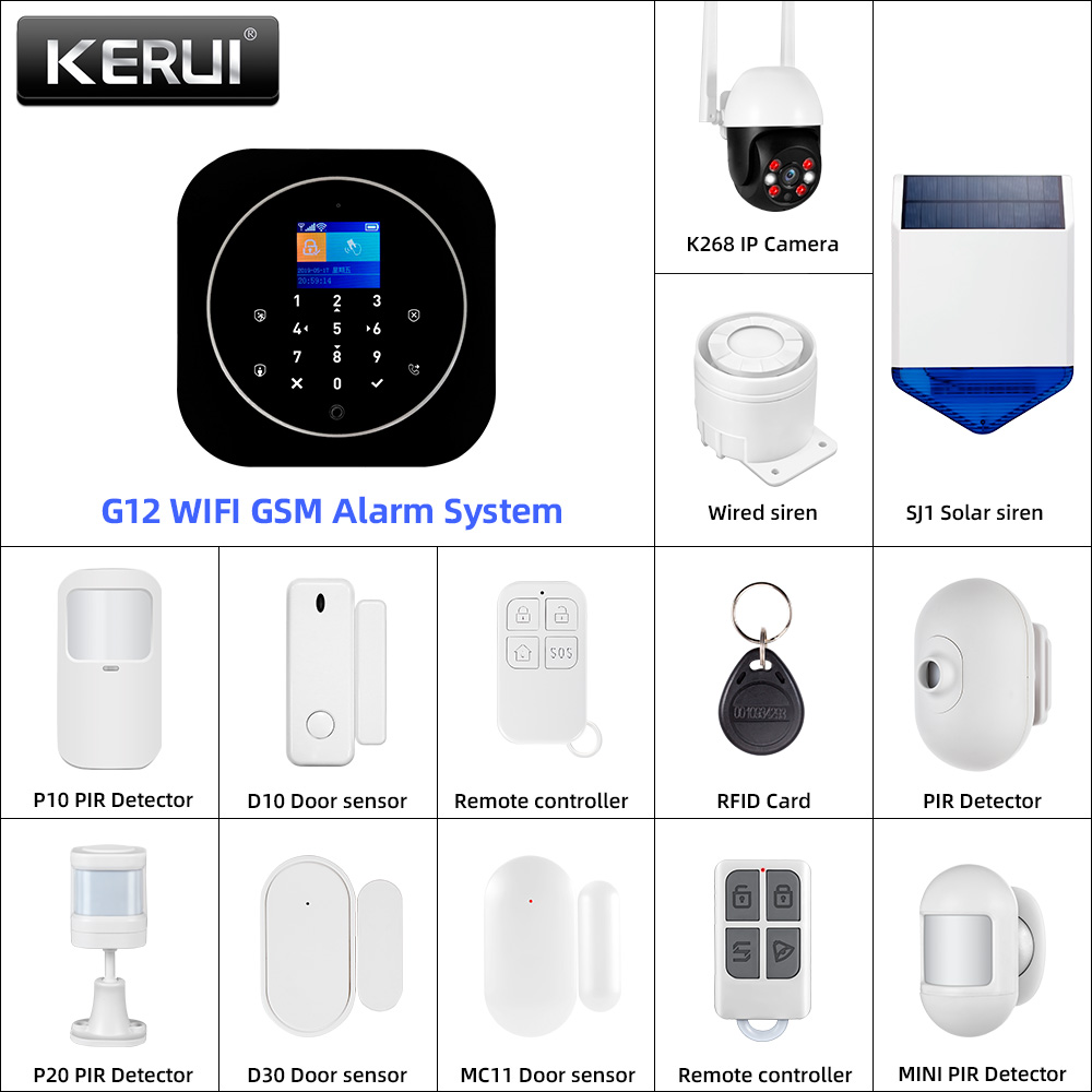 KERUI G12 2G Wifi Wireless Hom – Home Automation Diy Bewertung und Preis