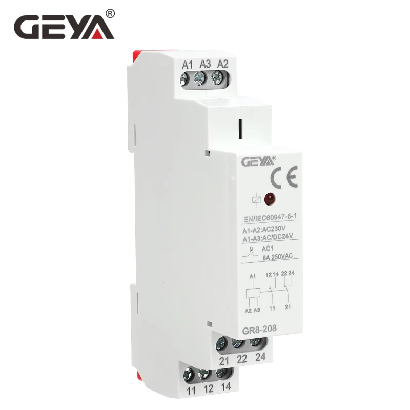 GEYA GR8-208 Hilfsrelais Zwisc – Shelly Relay Module Bewertung und Preis