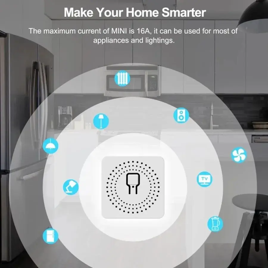 RF433MHz 16A Mini Smart Relais – Diy Home Automation System Bewertung und Preis