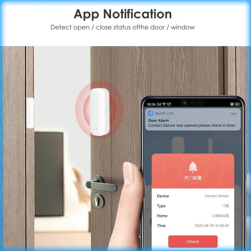 Tuya Wi-Fi Smart Tür- und Fens – Home Automation Technology Bewertung und Preis