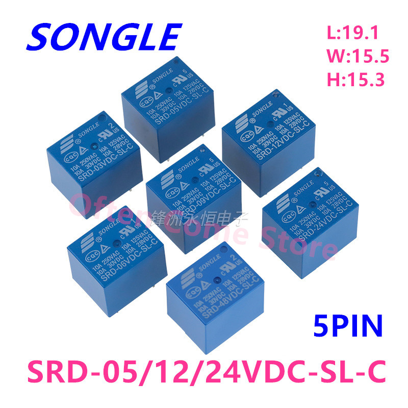 5 Stücke Neues Relais SRD-05VD – Shelly Relay Module Bewertung und Preis