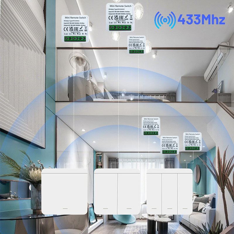 RF 433 MHz Smart DIY Wireless  – Diy Home Automation System Bewertung und Preis