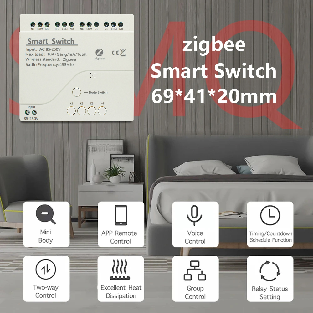 Zigbee Smart Switch Wifi Relai – Home Automation Technology Bewertung und Preis