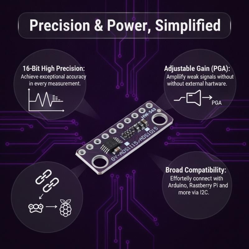ADS1115 Einstellbares Verstärk – Diy Home Automation System Bewertung und Preis